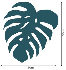 PIPPER. Textil falmatrica "Monstera levelek 2"