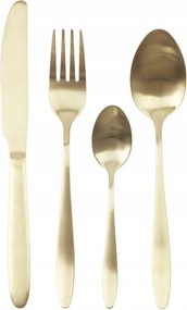 Evőeszköz készlet Charbon világos Arany