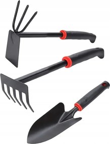 Kerti Szett 3 Db-os Kerti Szerszám Lapát Gereblye Kapa