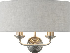 Endon HIGHCLERE 94403 Fali lámpa 2x40W/E14 IP20