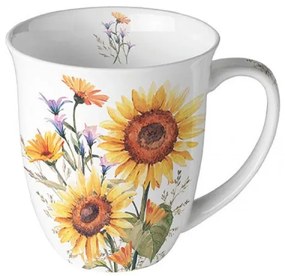 Sunflowers porcelánbögre 0,4l