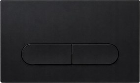 Öblítőgomb T1 fekete matt Geberit Sigma UP320 UP720 wc állványhoz