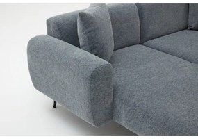 PISA L-alakú balos sarokgarnitúra, szürke