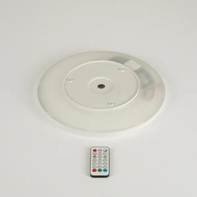 Brilagi - LED RGB fényerőszabályozható világítótest ULTRA SLIM LED/18W/230V átm. 30 cm fehér+távirányító