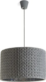 RENDL AINO 40 závěsná šedá chrom 230V LED E27 15W