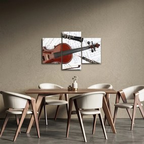 Kép - Hangszerek (90x60 cm)