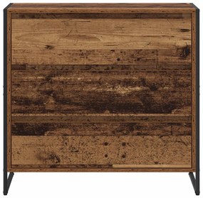 Széf fiókkal Öreg fa 79 x 36 x 75.5 cm Faanyag