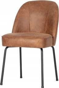 Vogue bőr étkezőszék, konyakszínű, Be Pure Home