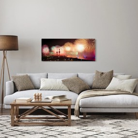 Tűzijáték képe (120x50 cm)