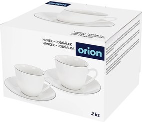 Fehér porcelán csésze cappucinóhoz 210 ml Decora – Orion
