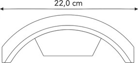 Brilagi ARCELO LED kültéri lámpa szenzorral 9W 230V 50 cm IP54