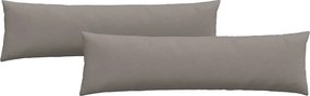 vidaXL Kanapé párnák 2 pcs Tópszínű 145 x 40 cm szövet