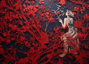 Poszter 35x25cm A nők titkos kertje