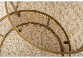 Aurum Gold and Bronze konferenciaasztal-készlet 80cm, 2 db