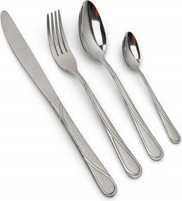 Evőeszköz Szett 24 Db-os – Rozsdamentes Acél 6 Személyes Klasszikus Minta