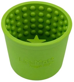 Habzsolásgátló tál Yoggie Pot Green – LickiMat