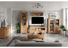 MORATIZ konferenciaasztal, wotan tölgy