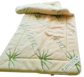 Ortho-Sleepy bárány gyapjú takaró Aloe vera mintával 520 g/m² / 180x200 cm