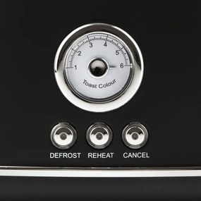 G3Ferrari G1013400 - ARTISTA, 2 szeletes kenyérpirító, 750 W/230 V, fekete