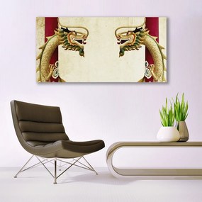 Akrilkép sárkány Art 120x60 cm