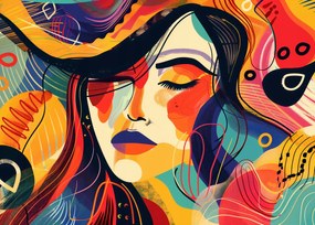 Poszter 70x50cm Gazdagság Színpaletta