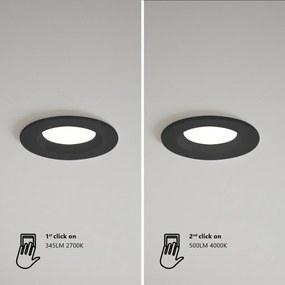 Nordlux TIAKI 49570103 Beépíthető spotlámpa 1x6,5W/LED 2700K|4000K 345LM IP65