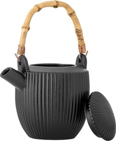 Fekete kőedény teáskanna 850 ml Neri – Bloomingville