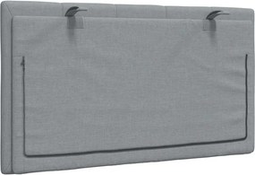 világosszürke szövet fejtámla párna Hanko 80 cm