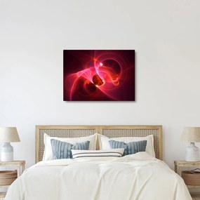 Modern rózsaszín absztrakció képe (70x50 cm)