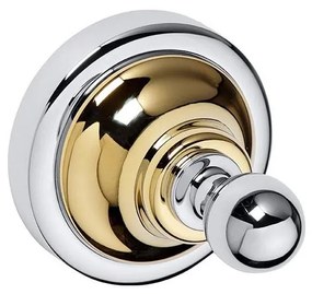 Kampó 6,5x6,5 cm ezüst/arany