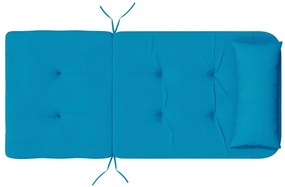 2 db világoskék oxford szövet Adirondack székpárna