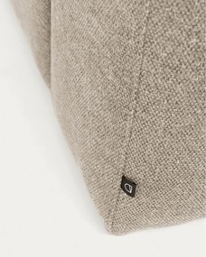 Bézs sarokkanapé (jobb oldali) Blok – Kave Home