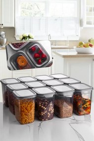 Ételtároló doboz készlet 12 db