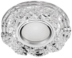 PREZENT 71094 ELEGANT Kristály Spot Lámpa Króm, Tükör, Átlátszó GU10 IP20