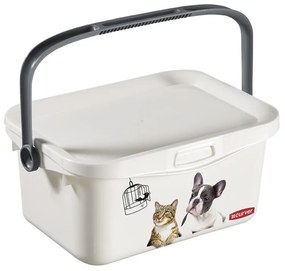 Curver Petlife 00363-C44 multibox, 11x18x26 cm, 3 l, fehér, 3 l