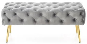 Steppelt pad ATHENA 40x100 cm szürke/arany