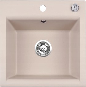 Estein 1K egymedencés gránit mosogató bézs 50 x 50
