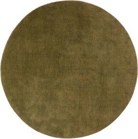Zöld kerek szőnyeg ø 200 cm Empuries – Kave Home