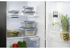 Tefal - Élelmiszer tartó 0,8 l MSEAL STEEL kék/rozsdamentes