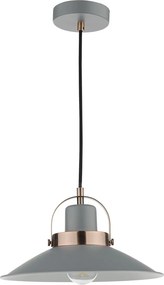 Dar Lighting vintage függeszték liden szürke darlid0139
