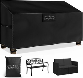 Deuba Védőhuzat kerti padra 134x66x63/89 cm - antracit