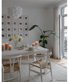 ByRydens 4200440-5002 - Csillár zsinóron GROSS 8xG9/4W/230V fehér