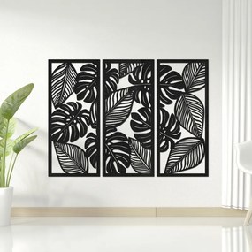 Háromrészes monstera falfestmény | LAJFEN
