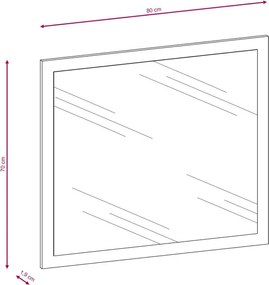 Előszoba bútor szett Wotan tölgy / fehér színkombinációban – SANTO