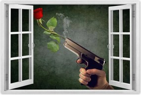 Poszterek 60x40 Rózsa Virág Virágok Rózsa