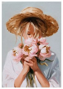 Kép kézzel festett részletekkel 70x100 cm Estelle – Styler