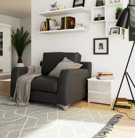 Éjjeliszekrény Cleania CL2 (fémes fényű). Akció -15%. 1069509