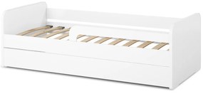 Fehér gyerekágy ágyráccsal 80x160 cm Duuli – ELTAP