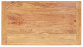 tömör akácfa dohányzóasztal mézszínű felülettel 110x60x35 cm
