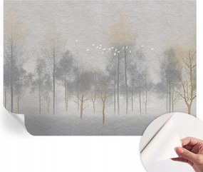 Modern Öntapadós Fotótapéta Mosható Erdei harmónia 208x146 cm